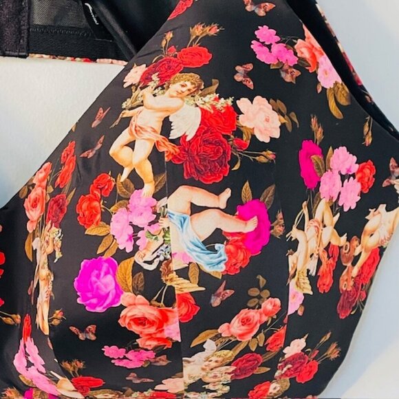 Torrid Dream Everyday Wire Free Lightly Lined Cupid Floral Bra 46DD NWT NEW - Picture 3 of 8